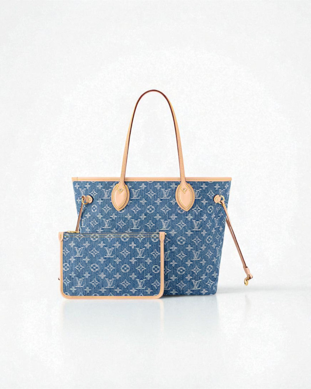 Louis Vuitton Neverfull Bag Blue