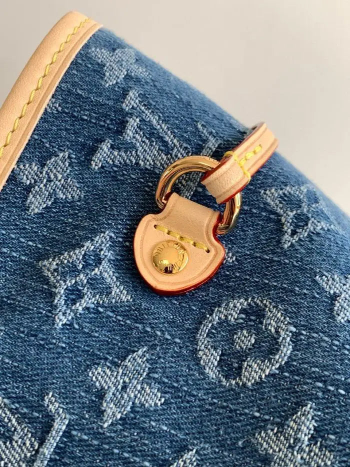 Louis Vuitton Neverfull Bag Blue