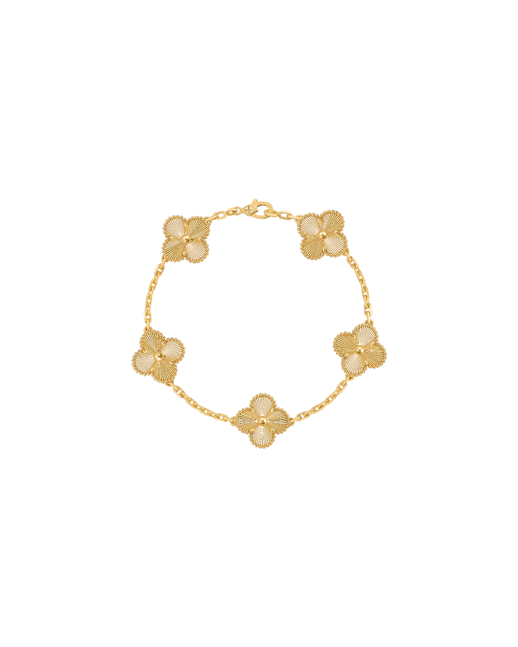 van cleef & arpels Yellow gold  Bracelet 5 Motif