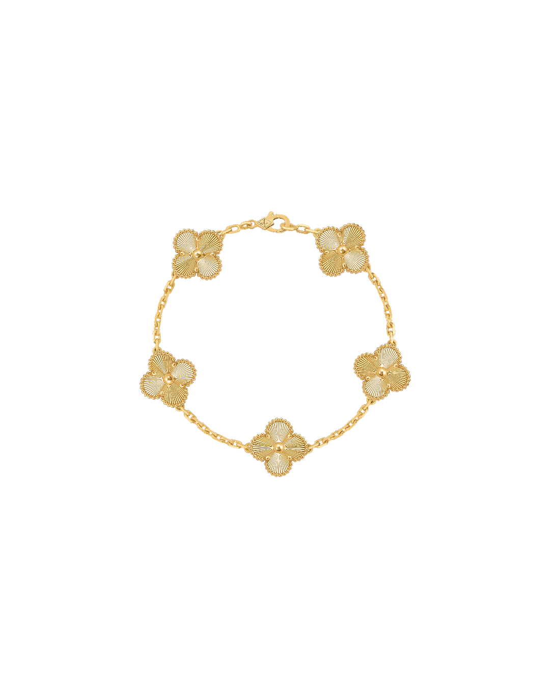 van cleef & arpels Yellow gold  Bracelet 5 Motif
